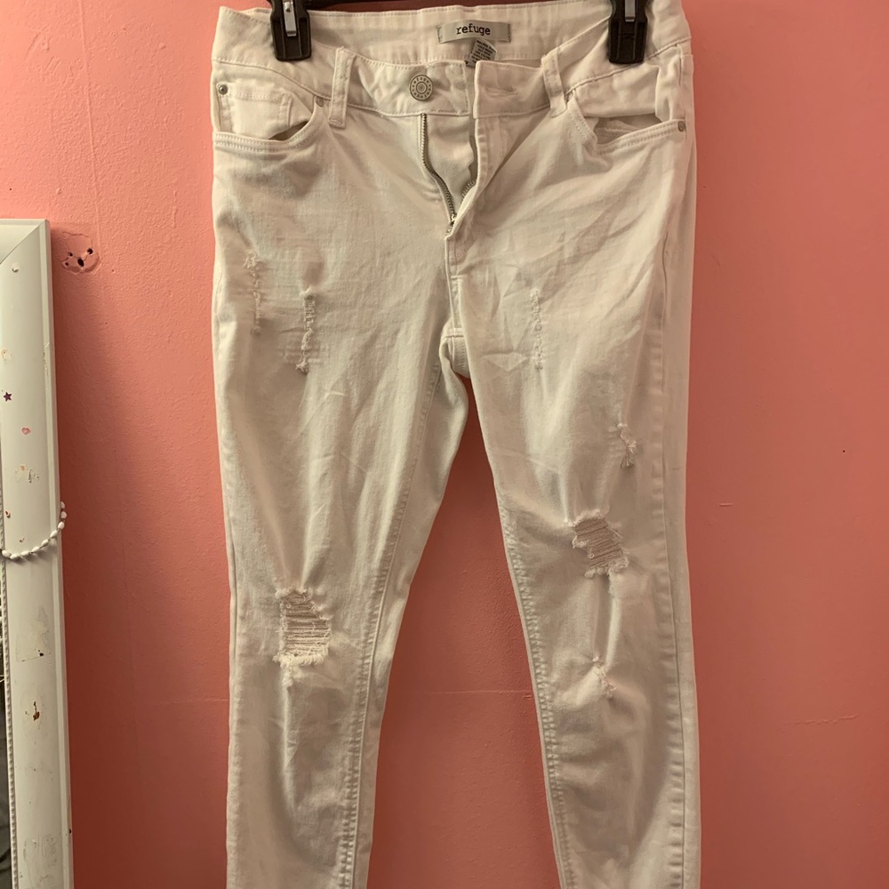 White Refuge Skinny Jeans